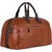 Time Resistance Leather Duffel Bag - Full Grain Leather Travel, Gym Bag for Men and Women - Overnight or Weekender Shoulder Luggage Bag