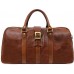 Leather Duffle Bag - Full Grain Leather Travel Bag for Men and Women - Carry on Duffel Bag - Time Resistance