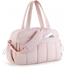 Gym Bag for Women, Duffle Bag for Travel with Wet Pocket, Lightweight Carry on Weekender Duffel, Water Resistant