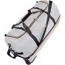 110L Expandable to 140L 32” Foldable Oxford Soft-Sided Rolling Duffle Bag with 2 Heavy-Duty Wheels,3 Large Compartments,Adjustable Shoulder Strap and Attached Organizer Pouch