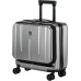 16 Inch Carry On Luggage with 2 Compartments for 14” & 15” Laptop, 16.14*8*17.12” Rolling Briefcase, Lightweight Hardshell ABS+PC Suitcase with Spinner Silent Wheels, for Business Trip