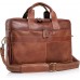 16 Inch Leather briefcases Laptop Messenger Bags for Men and Women Best Office Satchel Bag