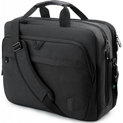 17.3 Inch Laptop Bag, Expandable Computer Bag Laptop Briefcase Men Women,Laptop Shoulder Bag,Work Bag Business Travel Office