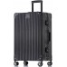 28 Inch Checked in Luggage with Aluminum Frame, PC Hard Shell Suitcase with Spinner Wheels and TSA Lock, Large Suitcase for Travel