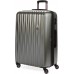 Expandable Hardside Luggage with Spinner Wheels and TSA Lock, Gunmetal, Checked-Large 27-Inch